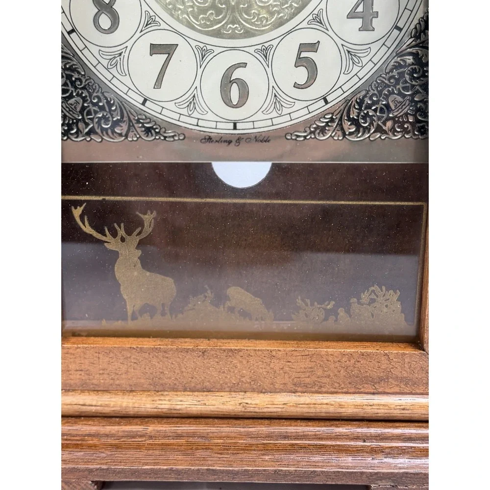 BEAUTIFUL ANSONIA 7 DAY MANTLE CLOCK, WORKING